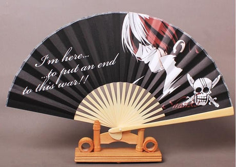 Paper Fan Crafted With Bamboo Frame - Yorkn Inc✅