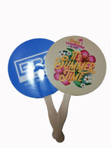 Paper Fan With Wooden Handle - Yorkn Inc✅