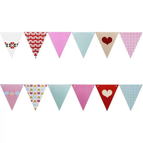 Paper Triangular String Pennants - Yorkn Inc✅