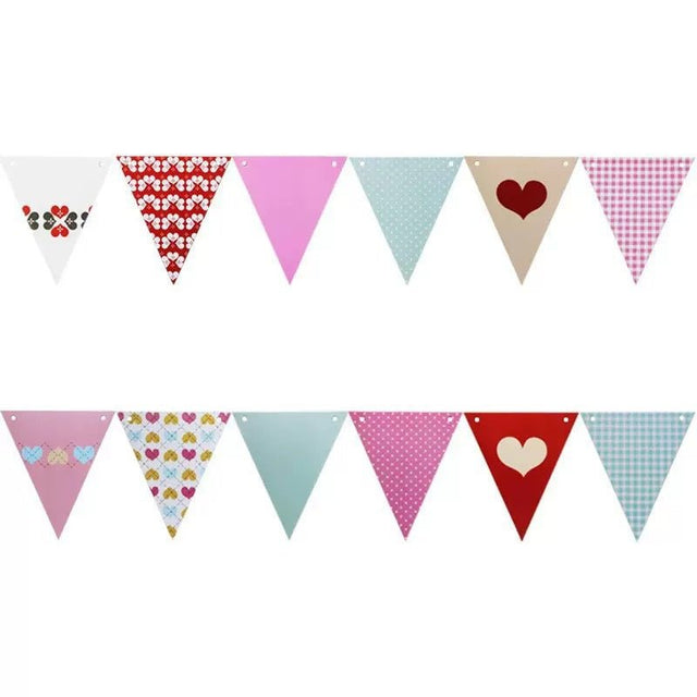 Paper Triangular String Pennants - Yorkn Inc✅
