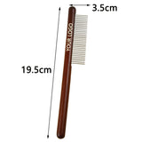 Pet Comb With Wooden - Yorkn Inc✅