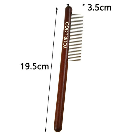 Pet Comb With Wooden - Yorkn Inc✅