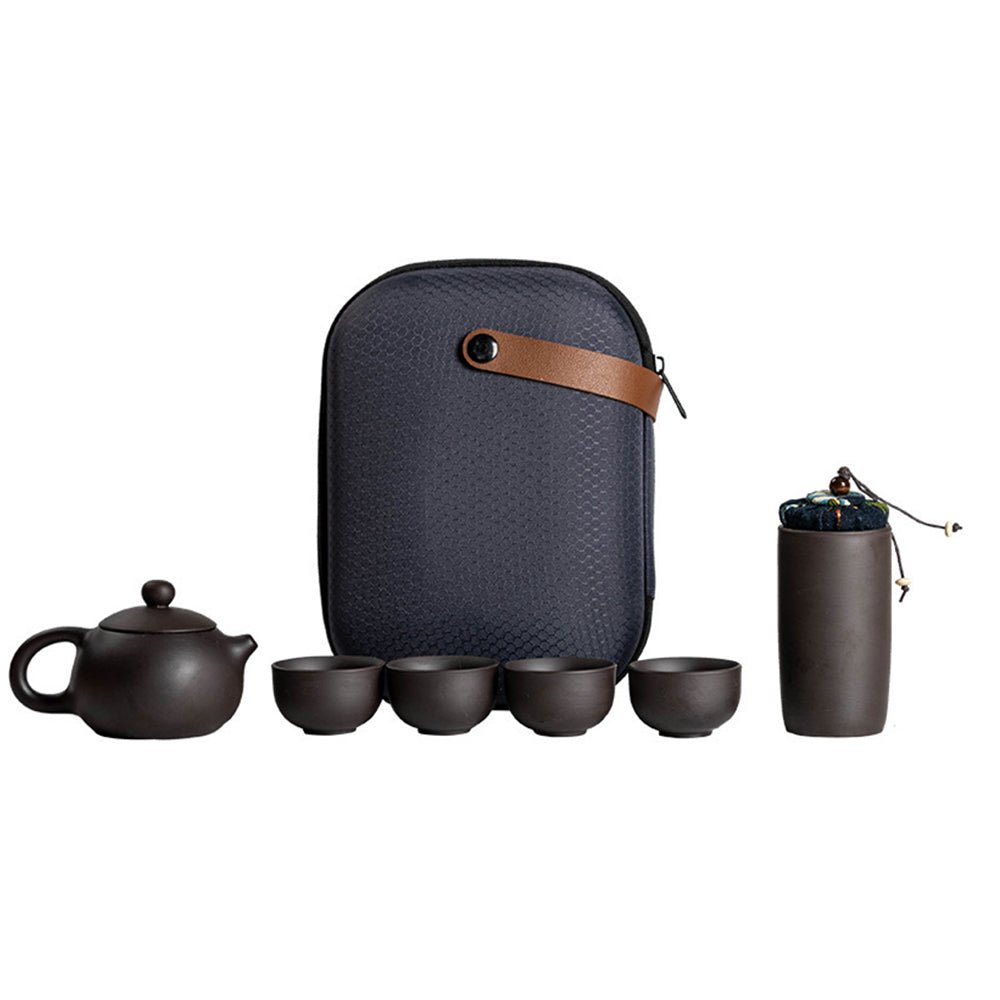 Portable Ceramic Travel Tea Set - Yorkn Inc✅