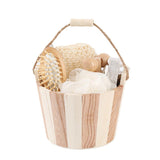 Portable Wooden Bucket Complete Spa Bath Set - Yorkn Inc✅