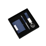 Pu Leather Business Card Holder Keychain & Metal Pen Set - Yorkn Inc✅