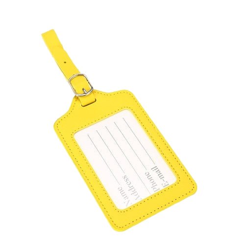 Pu Leather Luggage Tag - Yorkn Inc✅