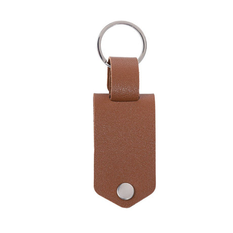 Pu Leather & Stainless Steel Keychain - Yorkn Inc✅