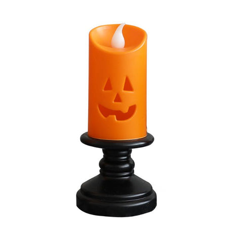 Pumpkin Led Candle - Yorkn Inc✅