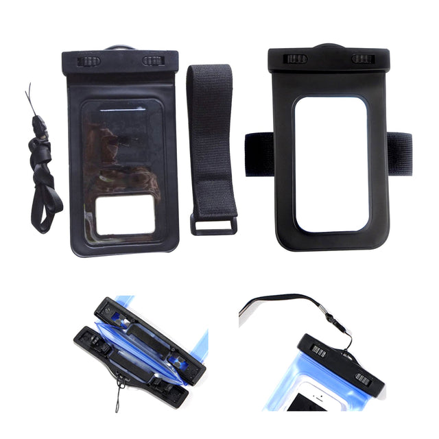 Pvc Waterproof Case With Arm Band And Neck Strap - Yorkn Inc✅