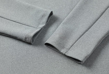 Quarter Zip Long Sleeve Shirt Men Jacket - Yorkn Inc✅