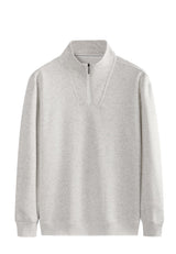 Quarter - zip Stand Collar Sweatshirt - Yorkn Inc✅
