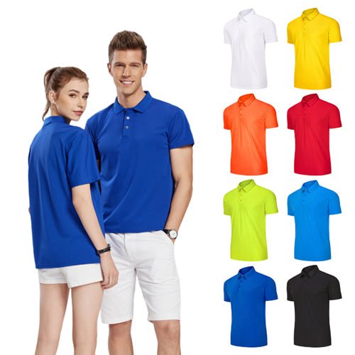 Quick - dry Short Sleeve Polo Shirt - Yorkn Inc✅