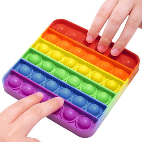 Rainbow Lobster Bubble Pop Fidget Toy - Yorkn Inc✅