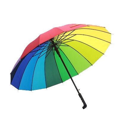 Rainbow Long Handle Umbrella - Yorkn Inc✅