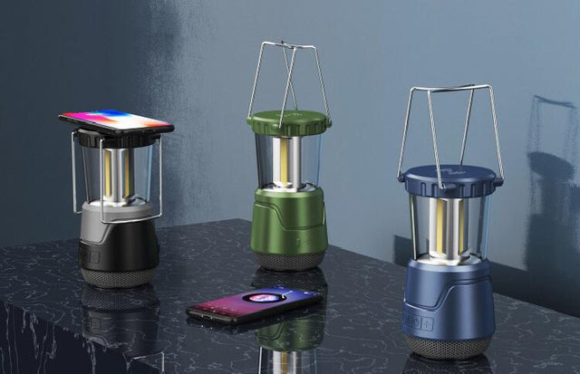 Rechargeable Camping Light With Wireless - Yorkn Inc✅