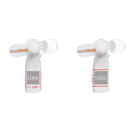 Rechargeable Led Flashing Handheld Mini Fan - Yorkn Inc✅