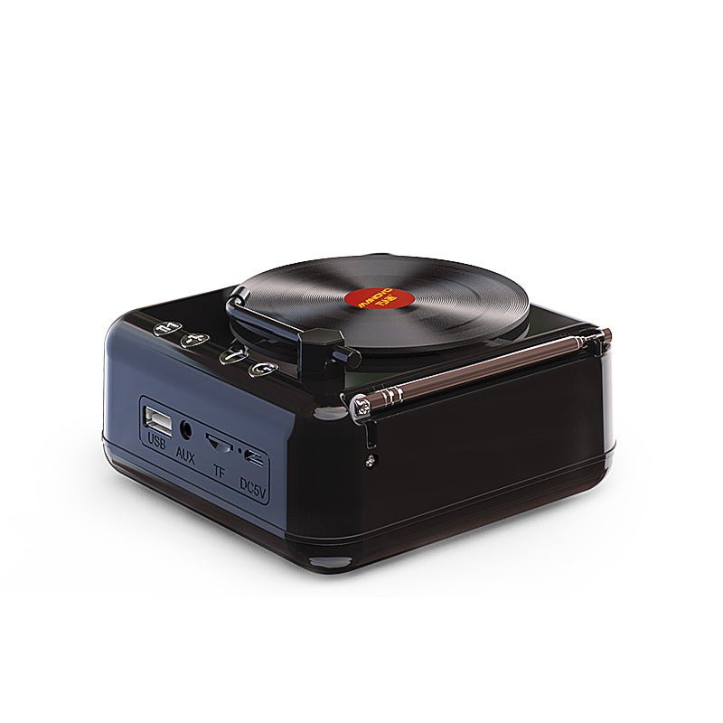 Record Player Shaped Bluetooth Speaker - Yorkn Inc✅