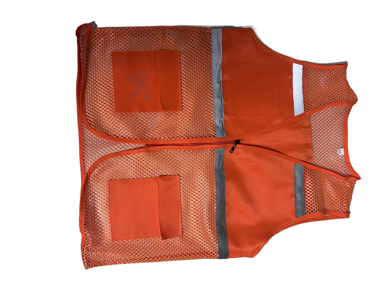 Reflective Mesh Vest With Three Pockets - Yorkn Inc✅