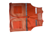 Reflective Mesh Vest With Three Pockets - Yorkn Inc✅