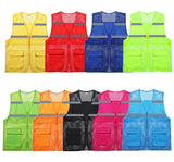 Reflective Mesh Volunteer Vest - Yorkn Inc✅