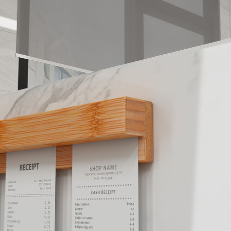 Restaurant Ticket Holder Bamboo Receipt H - Yorkn Inc✅