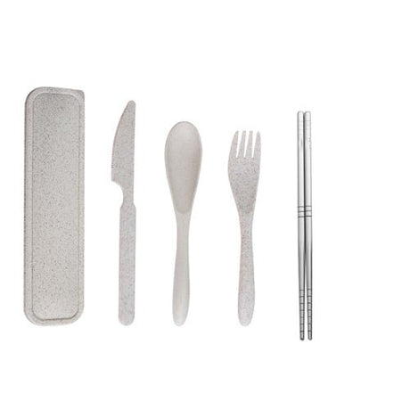 Reusable Utensils With Case And Chopstick - Yorkn Inc✅