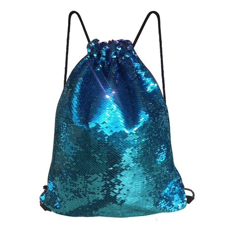 Reversible Sequins Drawstring Backpack - Yorkn Inc✅