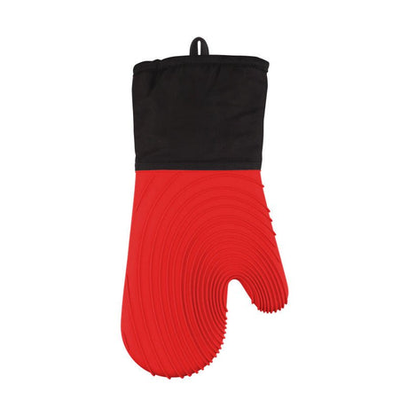 Ribbed Soft Silicone Oven Mitt - Yorkn Inc✅