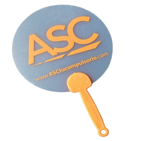 Round Plastic Hand Fan - Yorkn Inc✅