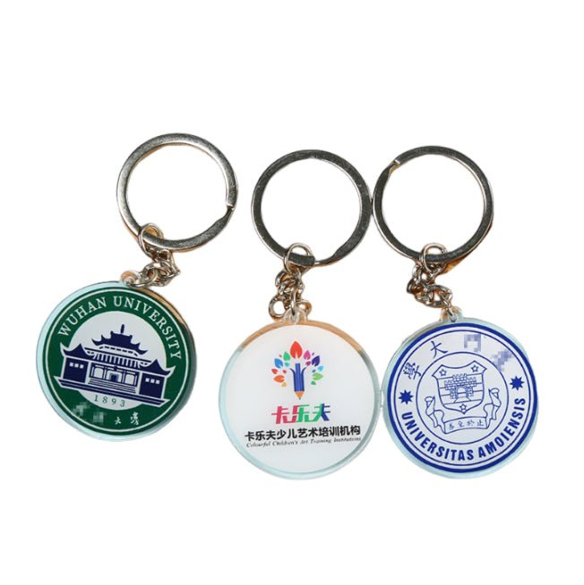 Round Shape Acrylic Keychain - Yorkn Inc✅
