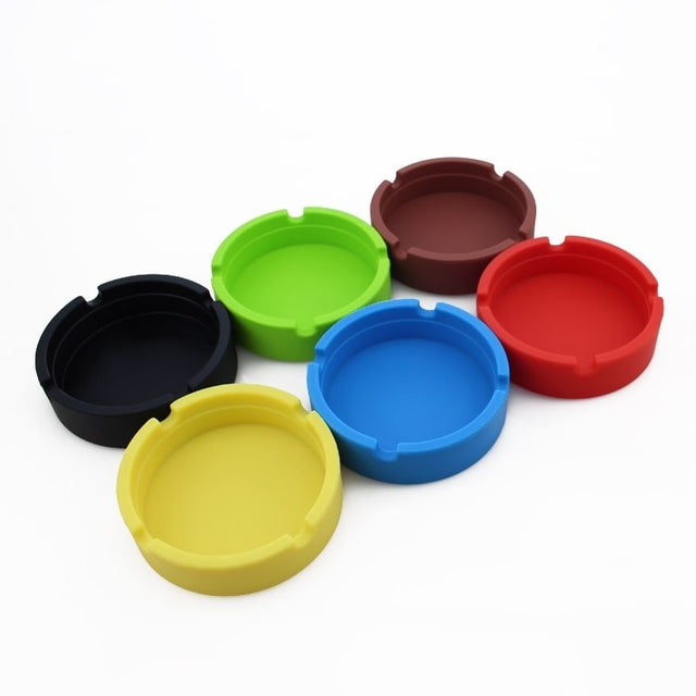 Round Silicone Ashtray - Yorkn Inc✅