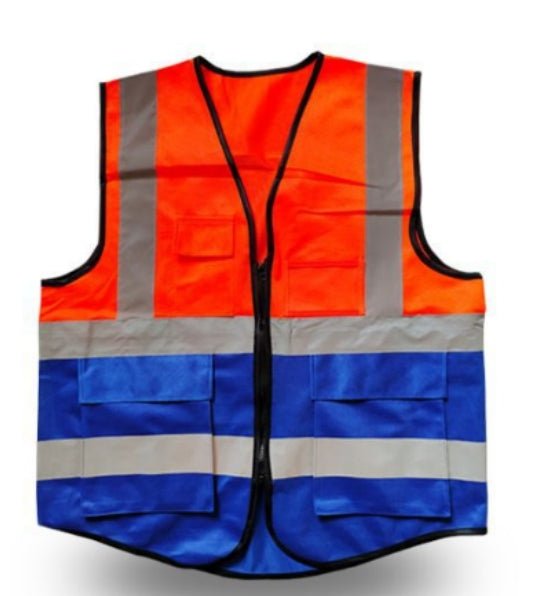 Safety Vest With Reflective Tape - Yorkn Inc✅