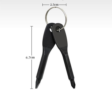 Screwdriver Keychain Pocket Repair Tool - Yorkn Inc✅