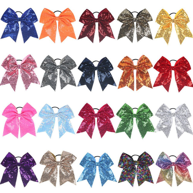Sequins Decor Cheer Bows - Yorkn Inc✅