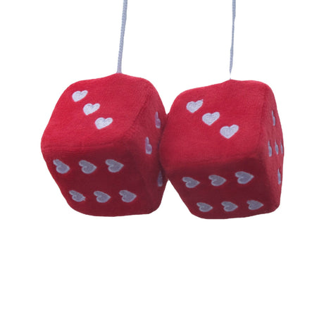 Short Plush Dice Car Pendant - Yorkn Inc✅
