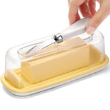 Silicone Butter Dish With Knife - Yorkn Inc✅