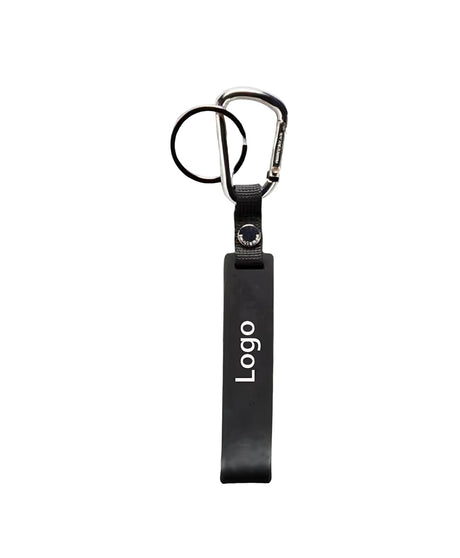 Silicone Keychain Black - Yorkn Inc✅