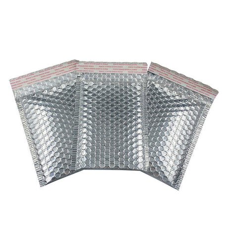 Silver Aluminum Coated Bubble Bag - Yorkn Inc✅