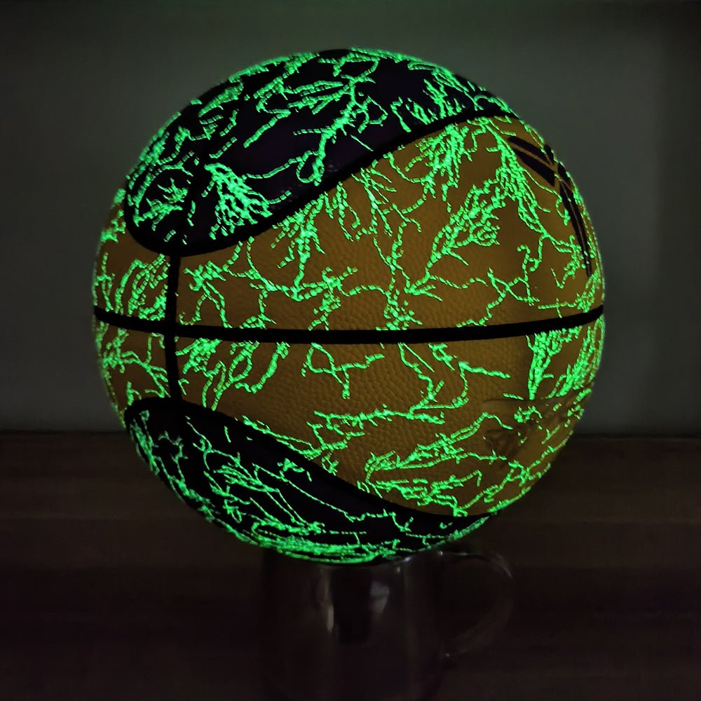 Size 7 Glow - in - the - dark Basketball - Yorkn Inc✅