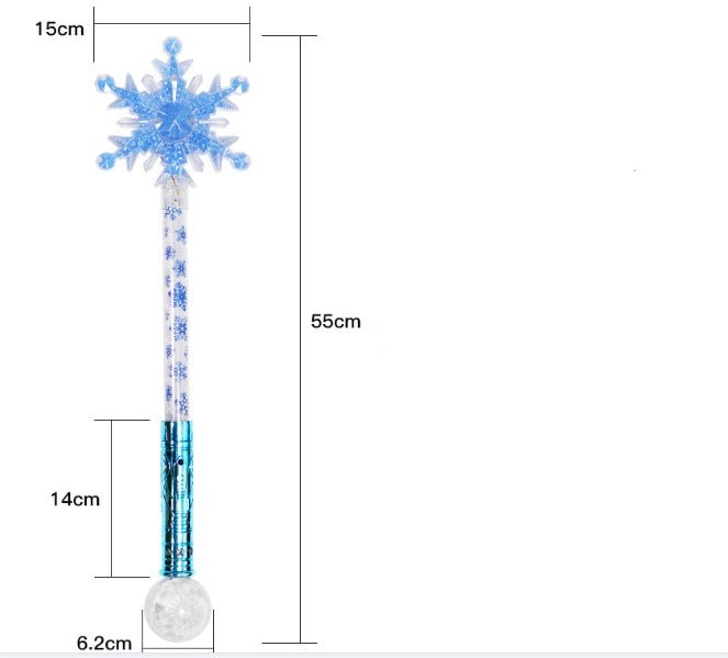 Snowflake Light Up Wands - Yorkn Inc✅