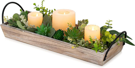 Solid Wood Flower Pot - Yorkn Inc✅