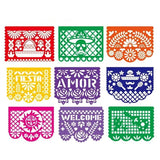 Square Felt Bunting - For Carnival Party - Yorkn Inc✅