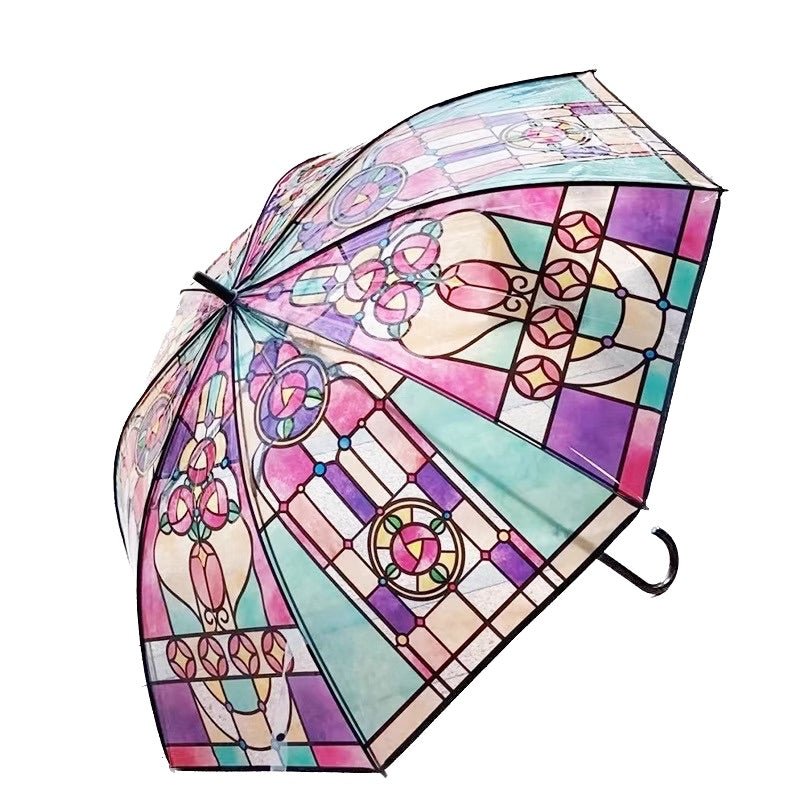 Stained Glass Umbrella - Yorkn Inc✅