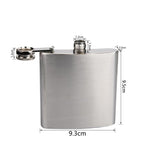 Stainless Steel 6oz Flask Gift Set - Yorkn Inc✅