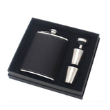 Stainless Steel 8oz Hip Flask Set - Yorkn Inc✅