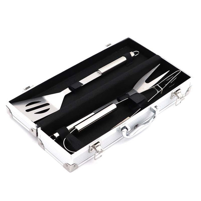 Stainless Steel Bbq Tools Set - Yorkn Inc✅