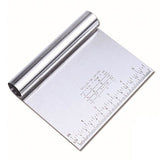 Stainless Steel Dough Scraper Cutter - Yorkn Inc✅