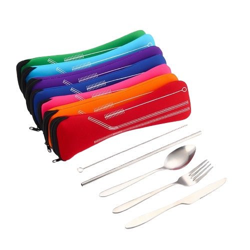 Stainless Steel Tableware 5 Pcs Set - Yorkn Inc✅