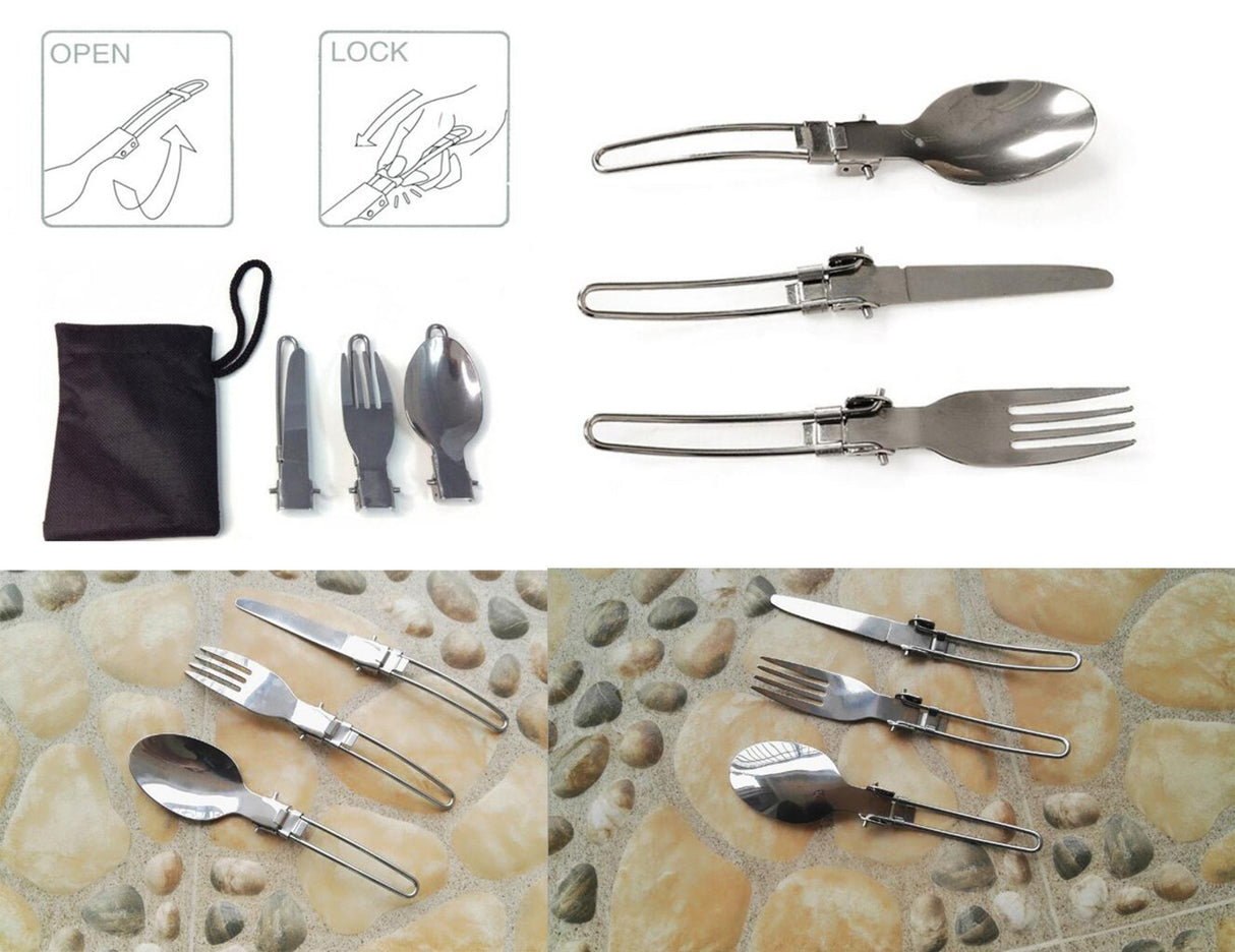 Stainless Utensil Set - Yorkn Inc✅