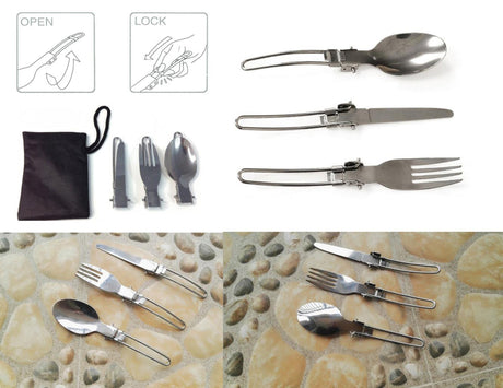 Stainless Utensil Set - Yorkn Inc✅